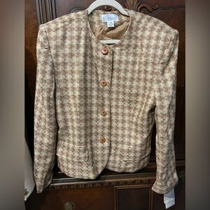 DEADSTOCK RENA ROWAN SEPARATES NWT MADE IN CANADA BLAZER